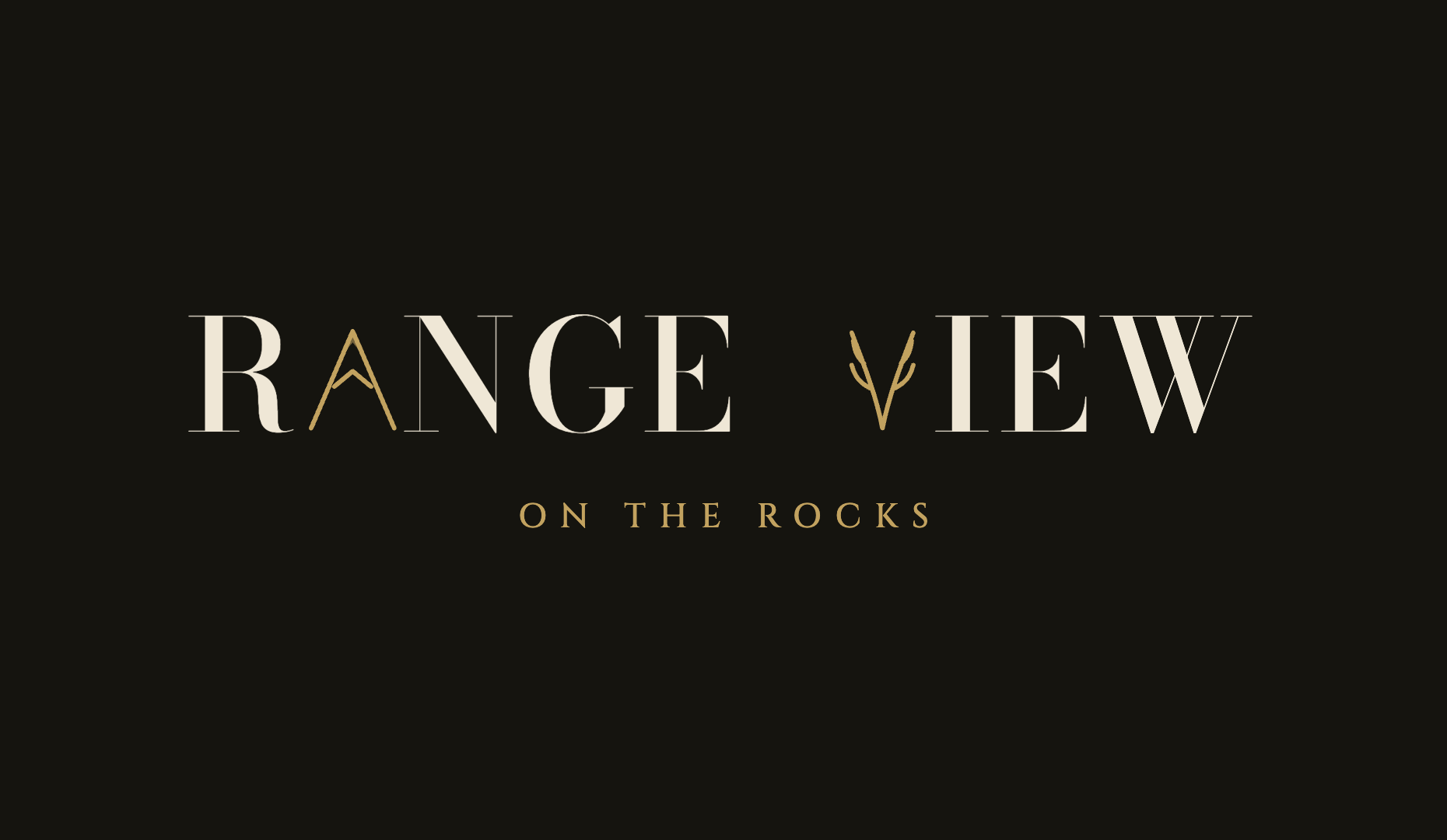Range View on the Rocks